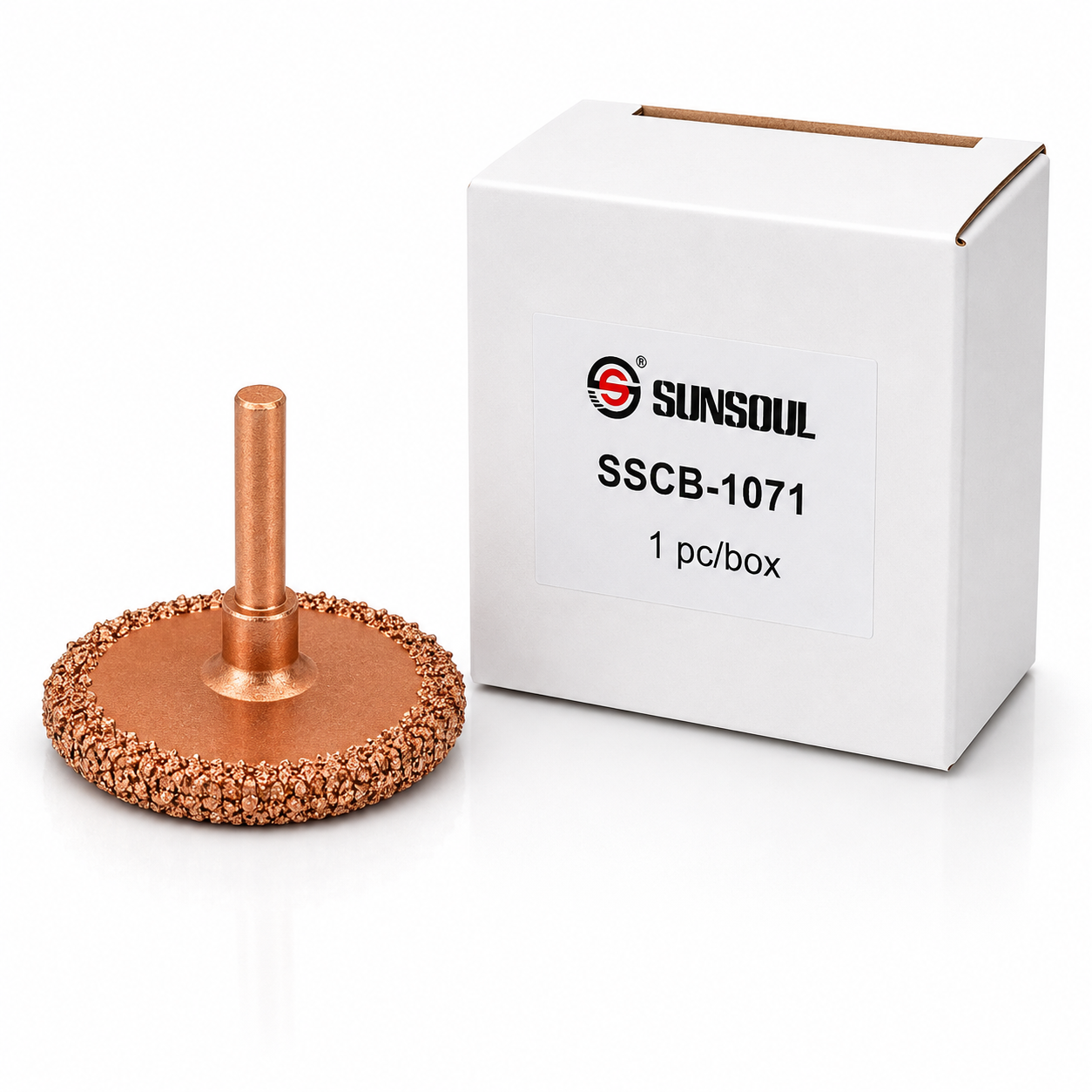Taslama Ucu Yuvarlak 50X3 MM 18 GRID SUNSOUL SSB-1071