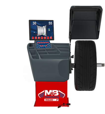 MB 400XLP Balans Makinesi Elektrikli Fren/Lazer/Led/Havalı Sıkma  220V