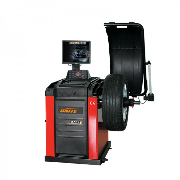 UNITE U-589 Sabit Balans Oto Kilit/ Lazer/19"LCD Ekran/ Oto Ölçüm 220V