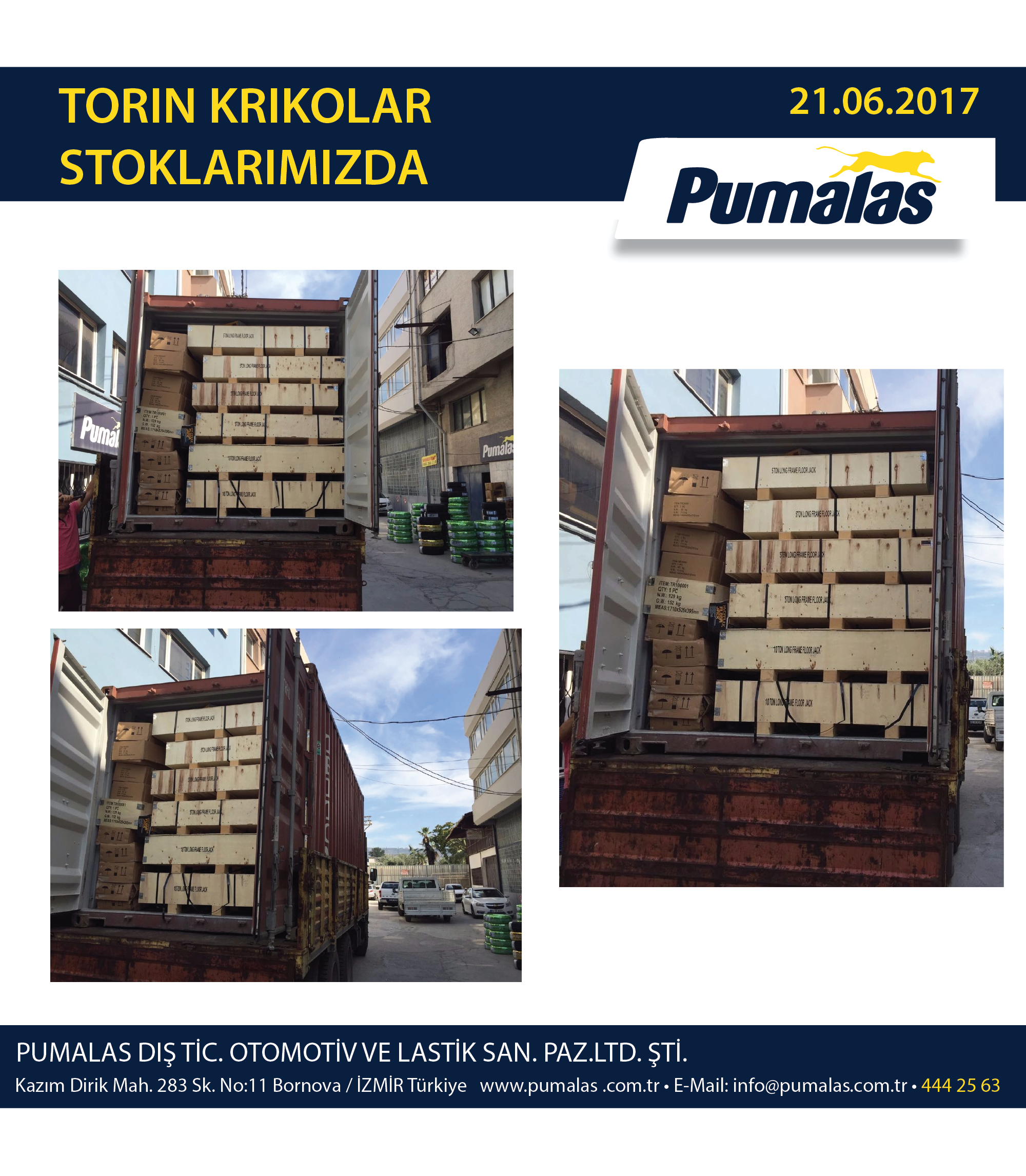 Torin Krikolar Stoklarımızda!