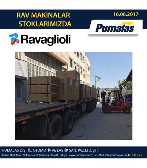 Rav Makinalar Stoklarımızda!